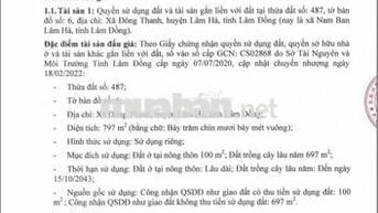 BĐS Xã Đông Thanh, Lâm Hà, Lâm Đồng (Nam Ban Lâm Hà, tỉnh Lâm Đồng)