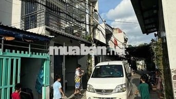 Nhà Đầy đủ nội thất, Đường thông 6m. 2 lầu. Gần Chợ Gò Xoài Bình Tân