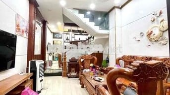 NHÀ ĐẸP 64M² - 4 TẦNG - HẺM 7M THÔNG - GẦN LÊ VĂN QUỚI - CHỈ 6.55Ty