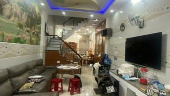 Dt: 4x14, có 1 lầu. Nhà mặt tiền đường 16b, khu Gò Xoài