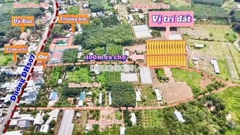 Đất chợ Phú Giáo 250m2 kinh doanh sầm uất