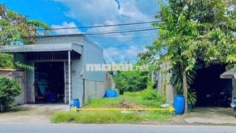 Bán gấp miếng đất thổ cư sổ hồng sẵn mặt tiền đường