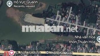 ĐẤT TP ĐỒNG HỚI, Đối diện hồ nước, ngay mặt tiền đường mòn HCM