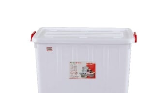 Thùng nhựa trắng đa năng 120lit 