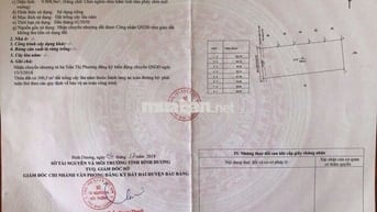 Chủ kẹt tiền sang lại 2 mẫu đất ngay sau lưng nhà thờ Trừ Văn Thố