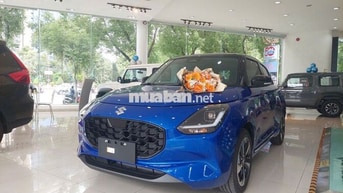 Suzuki Swift 2025 màu XANH-ĐEN giao ngay