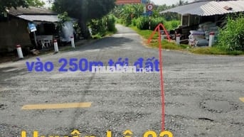 2 nền xã Bình Ninh gần Mỹ Tho 15 phút, gần chợ, trường học cấp 1,2 1km