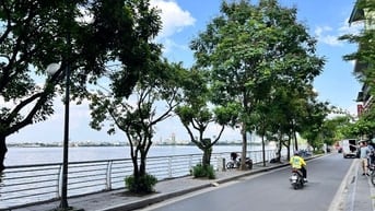 Mặt phố Yên Phụ giáp Hồ Tây 85m2*7T,vỉa hè,kd,MT:5.8m,giá 37.5tỷ.