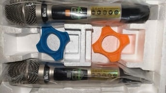 Loa Bluetooth KCBOX + tặng kèm 2 mic không dây