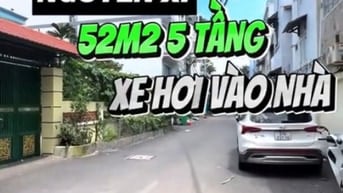 Nhà đẹp 52m2 gần Vincom Nguyễn Xí, chủ bán 2 tỷ 580. Hẻm 7m,xây 4 tầng