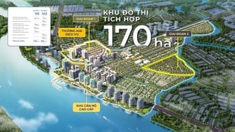 GIÁ TỐT - VỊ TRÍ ĐẸP - NHÀ PHỐ VIEW KÊNH - SÂN VƯỜN TẠI IZUMI CITY