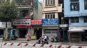 Bán nhà mặt phố Lê Thanh Nghị - Nở hậu, sổ đỏ chính chủ, 3 mặt thoáng