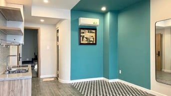 Cho thuê căn hộ studio thiết kế hiện đại mặt tiền Nguyễn Văn Thương