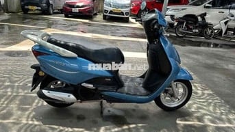 Honda SCR 110 Fi màu xanh đời 2007 bstp xe rin