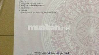 Bán đất mặt tiền 10m đường Thái Khang nam Nha Trang