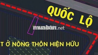420Triệu/275m2 Mặt tiền QL22 ,Xã Phước Thạnh,Sổ Hồng-Công Chứng Ngay