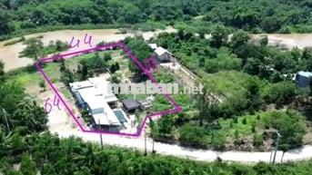 Bán đất và nhà kiên cố để nghĩ dưỡng giáp sông Đồng Nai