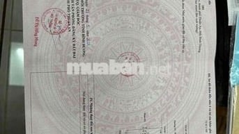 cần bán lô đất kdc vietsing trục đuong d1 vitri thong ra quốc lộ 13