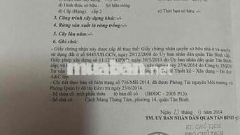 Bán nhà HXH thông Cộng Hoà 100m2 4T 4PN Ko LG QH. TL TỐT