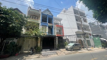 Cho thuê nhà MT 5A Phan Huy Thực, Q7,4x19m, 2lau, 4PN, 26tr