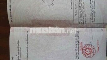 BÁN NỀN TÁI ĐỊNH CƯ ĐỊNH HOÀ - ĐỒNG THÁP