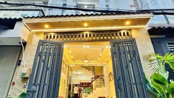 Nhà 3 Lầu tuyệt đẹp Cao cấp hẻm xe hơi 5m 1 trục Phạm Văn Chiêu, P9,