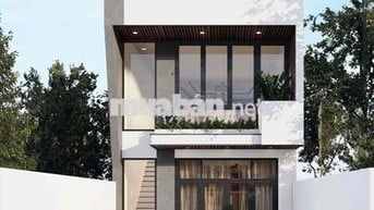 cần bán nhà gác lững ngay Hương lộ 7, giá 1 tỷ 5, sổ hồng full thổ