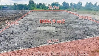 1000m2 Vườn,600tr ,ĐƯỜNG ÔTÔ , TÂN TRỤ LONG AN