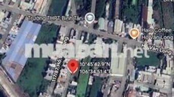 Đất sổ đỏ Chính Chủ khu dân cư Hồ Văn Long Tân Tạo Bình Tân