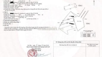 NHÀ HẺM 36,5 M2 TẠI ĐƯỜNG SỐ 2, P3,GÒ VẤP, 3,25 TỶ (TL), SỔ HỒNG RIÊNG