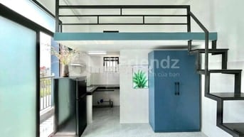 CHO THUÊ CHDV CÓ GÁC FULL NỘI THẤT, BANCOL, GẦN DH NGUYỄN TẤT THÀNH