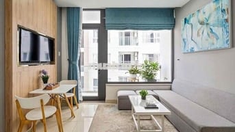 Khai trương căn hộ ban công thoáng full nội thất Trần Hưng Đạo quận 1