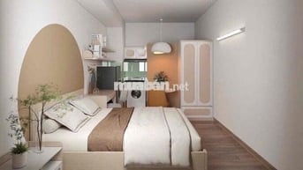 CĂN HỘ FULL NỘI THẤT 15 MÓN CÓ MÁY GIẶT RIÊNG NGAY DƯƠNG QUẢNG HÀM