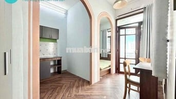 CĂN HỘ 1PN - BAN CÔNG TÁCH BẾP FULL NỘI THẤT SÁT BÊN CV LÊ THỊ RIÊNG