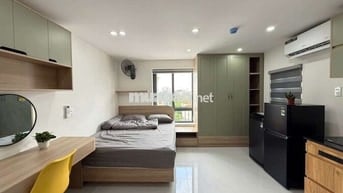 THUÊ PHÒNG STUDIO - NEW100% - CỬA SỔ - NỘI THẤT FULL - DƯƠNG QUẢNG HÀM