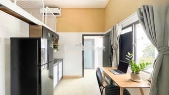 CHO THUÊ CĂN HỘ CỬA SỔ TRỜI BALCONY FULL NỘI THẤT NGAY HẠNH THÔNG TÂY