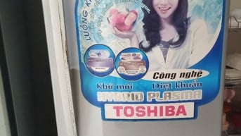 Tủ lạnh TOSHIBA 220 lít, màu xám 