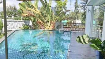 Cho thuê BT Nam Thông có hồ bơi giá 75 triệu/tháng nhà đẹp