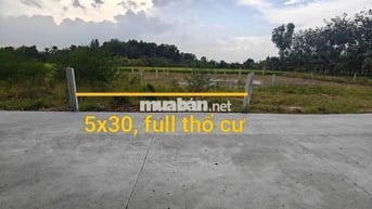 CHÍNH CHỦ GỞI – 5x30. ĐẤT FULL THỔ CƯ GIÁ TỐT 460 triệu