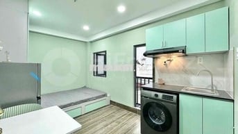 CHO THUÊ CHDV FULL NỘI THẤT CÓ BANCOL VÀ MÁY GIẶT RIÊNG GẦN LOTTE MART