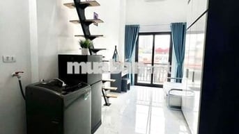 Căn Studio 35m2 Có gác xép. Full đồ ban công, máy giặt tại Cầu Giấy