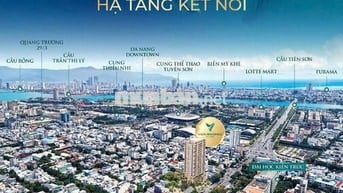 Vista Residence Đà Nẵng căn hộ 2 phòng ngủ tầng 14 tuyệt đẹp