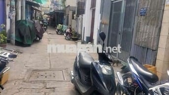 Cho thuê nhà nguyên căn hẻm 1 sẹt bàn giao nhà mới có 1 máy lạnh