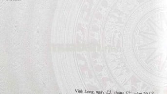 CẦN BÁN ĐẤT MẶT TIỀN LỘ 20M CÓ ÍT THỔ CƯ, ĐƯỜNG NHỰA HL TRƯỜNG AN