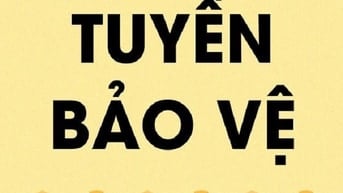 Cty Bảo An cần tuyển lao động phổ thông làm bảo vệ tòa nhà chung cư