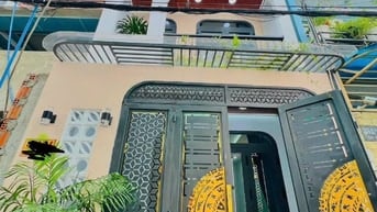 Nhà mới 4x14m 1 trệt 1 lầu 3PN 3WC gần Aeon Tân Phú