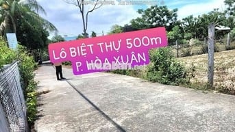 💫 Lô BIỆT THỰ 500m P. Hòa Xuân💫