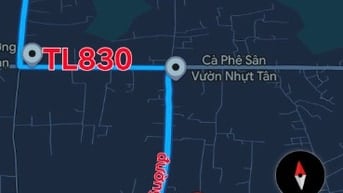 Bán 1,1ha đất Lúa, MT đường ấp Trung +TL830, Đông Thạnh, Cần giuộc, LA