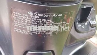 Vision 2024 bstp xe nhà 1 chủ dắt h��ng ra zin100%