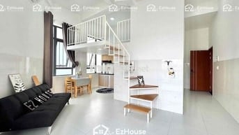 Cho thuê Duplex căn hộ dịch vụ LẠC LONG QUÂN BANCOL Full NT gần HUFLIT